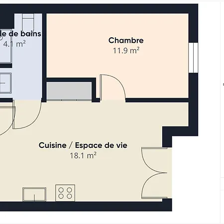 Apartamento Le Drift - Pour 4 - Piscine Commune Biscarrosse